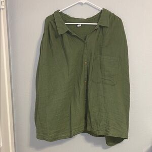 Old Navy Sage Green Casual Shirt